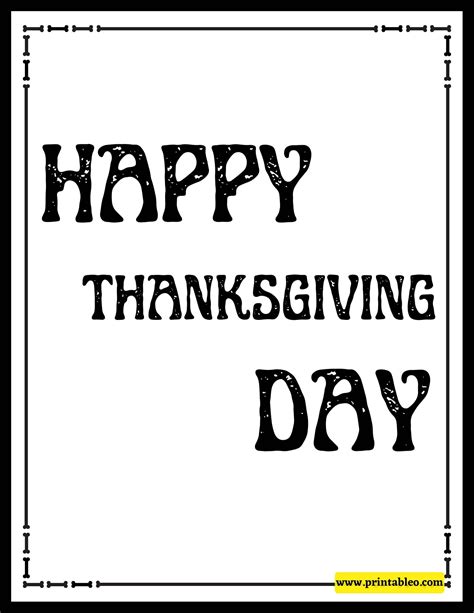 35+ Printable Thanksgiving Signs | Download FREE PDF