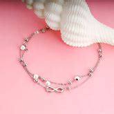 Buy Modern Designs & Classic Styles of Silver Anklets at Best Price ...