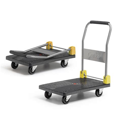 Buy Corvids 200 Kg Portable Plastic Folding Hand Platform Trolley