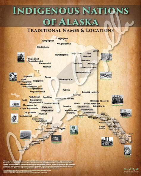 Map Of Alaska Native Tribes
