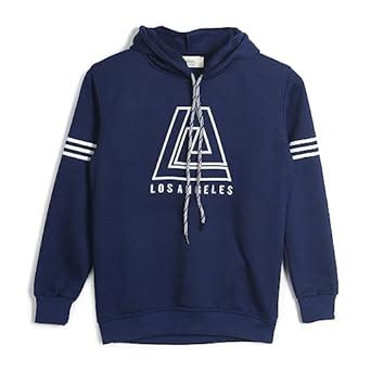 Buy Alan Jones Clothing Boys Cotton Hoodies Sweatshirt (Navy; 7-8 Years ...