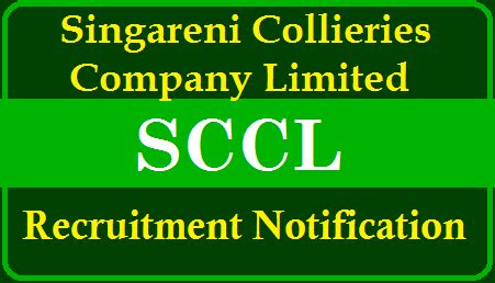 Singareni Collieries Company Limited (SCCL) Recruitment 2024 - TS TET ...