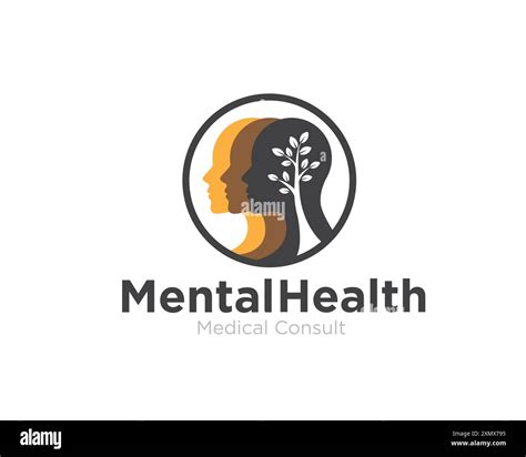 mental health logo designs for medical service Stock Vector Image & Art - Alamy