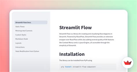 Image result for Streamlit Flow Chart