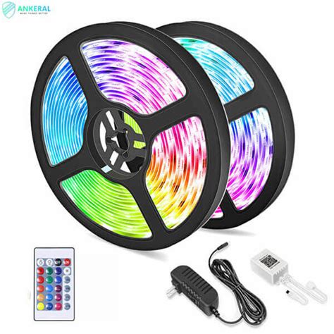Buy LED Light Strip Remote Control 6 dynamic modes 16 Colors Changing - ANKERAL