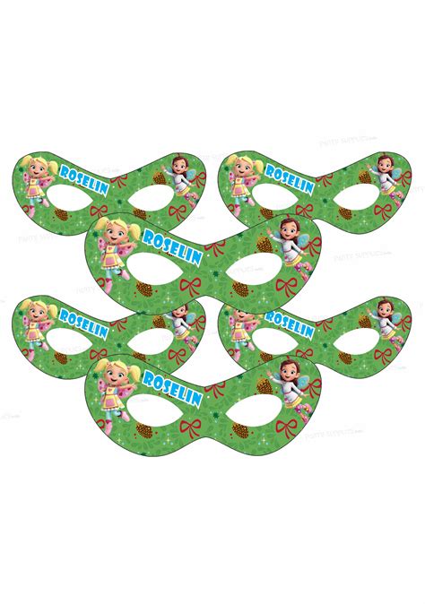 Butter Beans Theme Personalized Eye Mask | Birthday party online ...