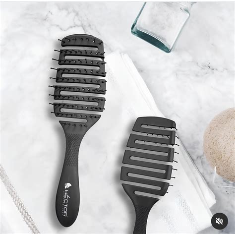 Hector Flexi Vent Brush Heat Proof for Salon | Home Use | Smoothens ...