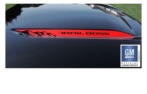 Buy EmblemsPlus 2019 2020 2021 2022 2023 Chevy Silverado ain Trail Boss ...