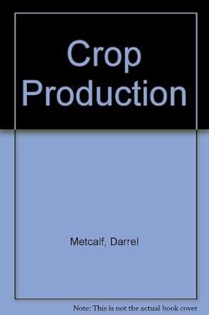 Buy Crop Production Book Online at Low Prices in India | Crop ...