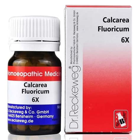 Buy DR. RECKEWEG CALCAREA FLUORICUM 6X (20G) Online & Get Upto 60% OFF ...