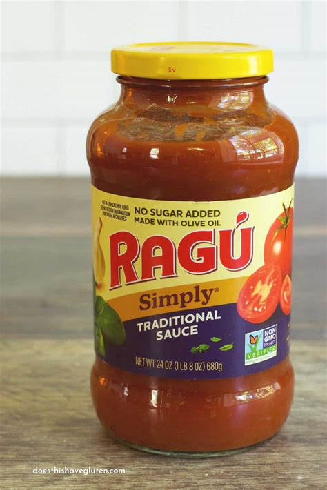 Ragu Jar Sauce Recipe at Willie Shelley blog
