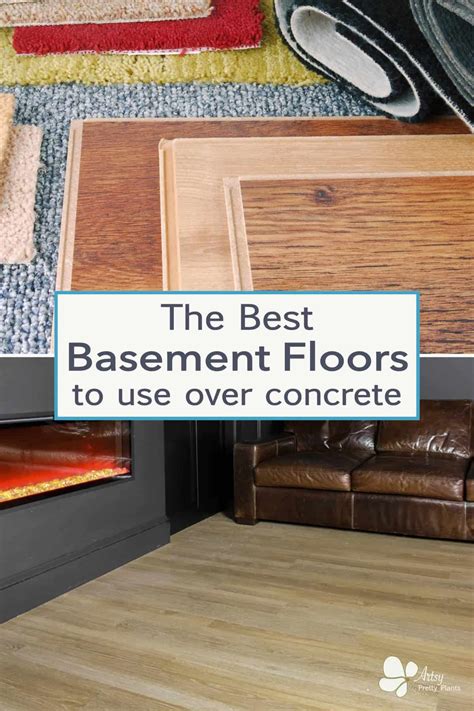 Options for basement flooring over concrete – Artofit