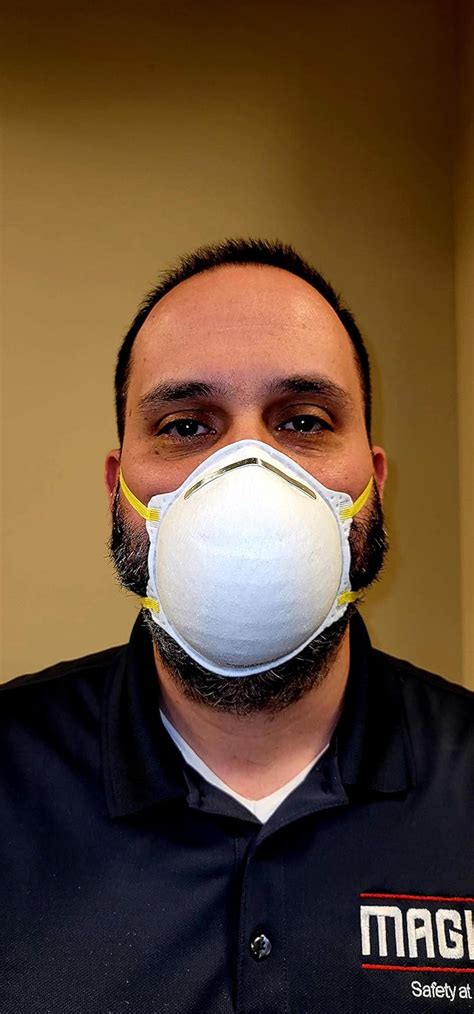 Buy NIOSH Certified Makrite 9500-N95 Pre-Formed Cone Particulate ...