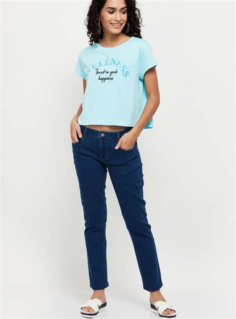 Buy Women Solid Pencil Fit Jeans Online at just Rs. 999.0 ...