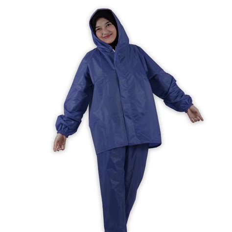 Jual jas hujan jaket parasut Balon - biru navy, Baju dan Celana - Kab ...
