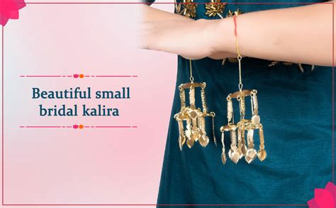 CHOTTEY LAL AND SONS Women's Beautiful Traditional Bridal Kalire (Small ...