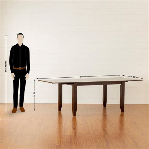 Buy Butterfly 4-6-8 Extension Dining Table from Home Centre at just INR ...