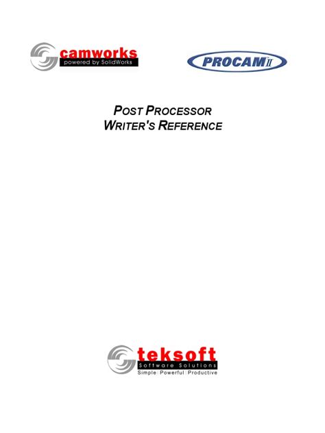 SolidWorks Cam Post Processor 的图像结果