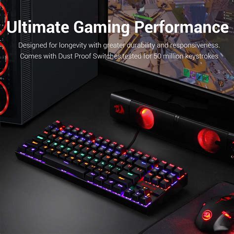 Kumara K552 Rainbow Mechanical Gaming Keyboard – Redragon India