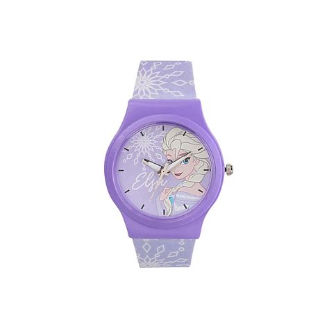 Disney Silicone Princess Watch For Kids Round Analogue Children Wrist ...