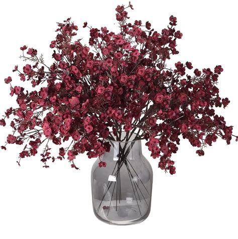 Buy VRB DecTM 5 Pcs Artificial Baby's Breath Gypsophila Flower Bunch ...