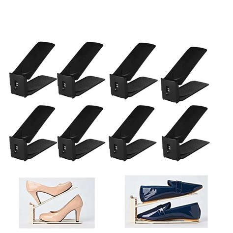The Sole Care Adjustable Shoe Slots Organizer Space Saver 3 Steps ...