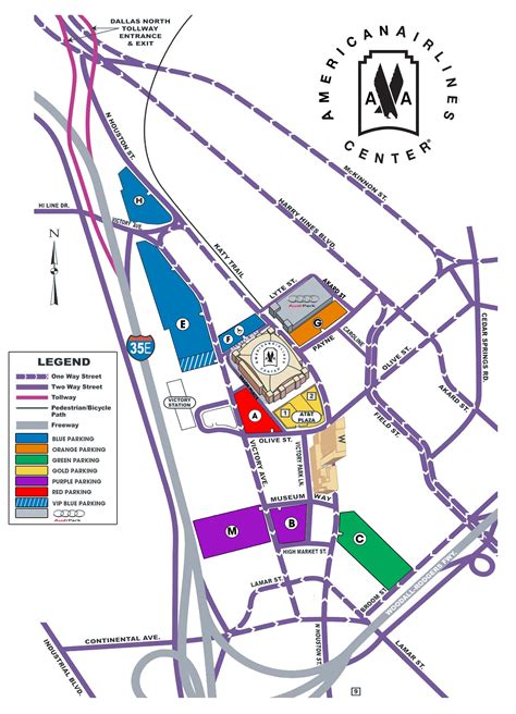 Parking for American Airline Center in Dallas, TX | American airlines ...