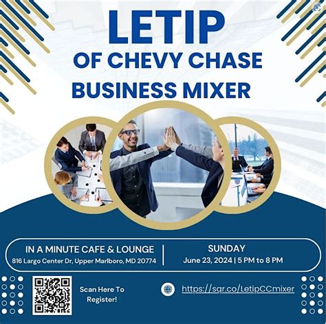 LeTip of Chevy Chase Fall 2024 Business Networking Mixer, Hudson ...