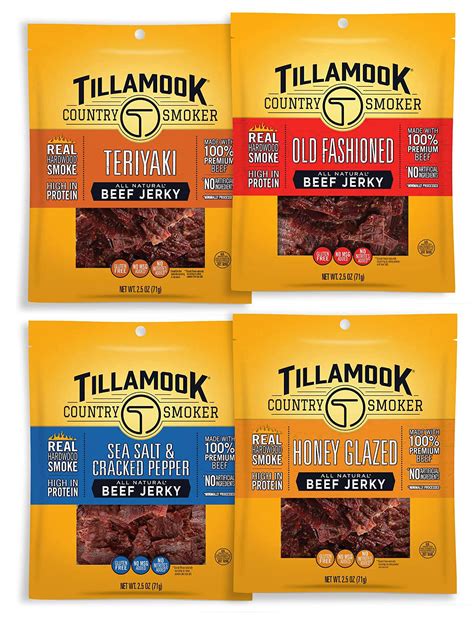 Tillamook Beef Jerky Variety Pack Review - JerkySeller.com