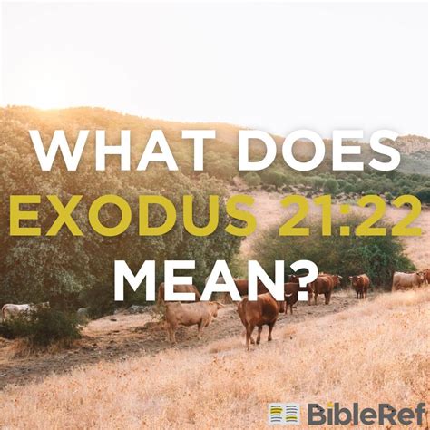 What does Exodus 21:22 mean? | BibleRef.com