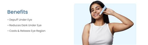 Earth Rhythm Under Eye Gel with Cooling Massage Roller for Dark Circles ...