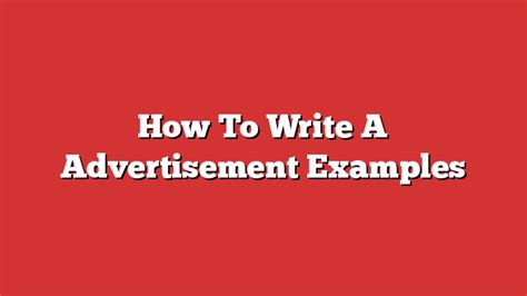Image result for Script of Advertisement Examples