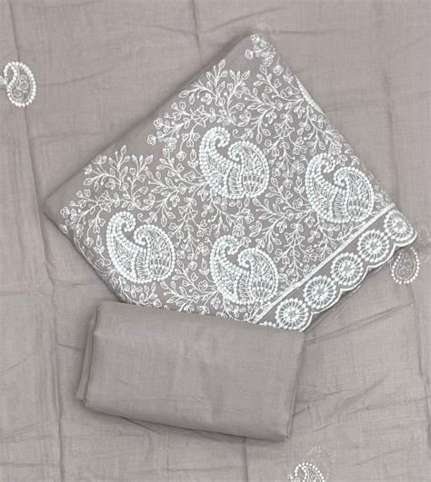 Cotton Chikankari Suit Set D6 - Yanchi