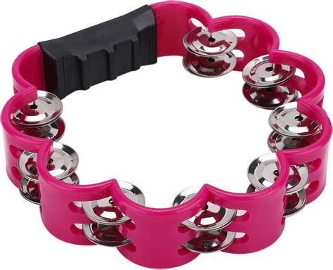 Buy Facmogu 2 Pack Double Row Hand Held Percussion Tambourine, Musical ...