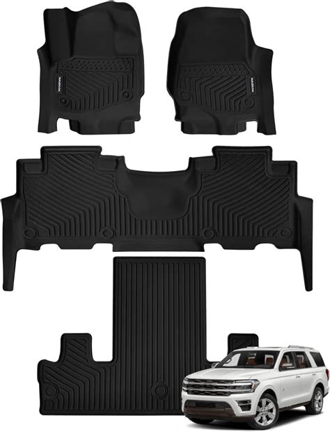 Amazon.com: Naibeve Floor Mats for 2018-2024 Ford Expedition/Lincoln ...