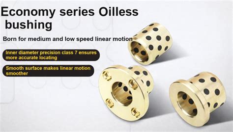 Precision Oil Free Bushings for Linear and Rotary Motion