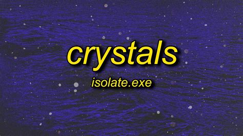 Image result for Crystals Isolate Tutorial