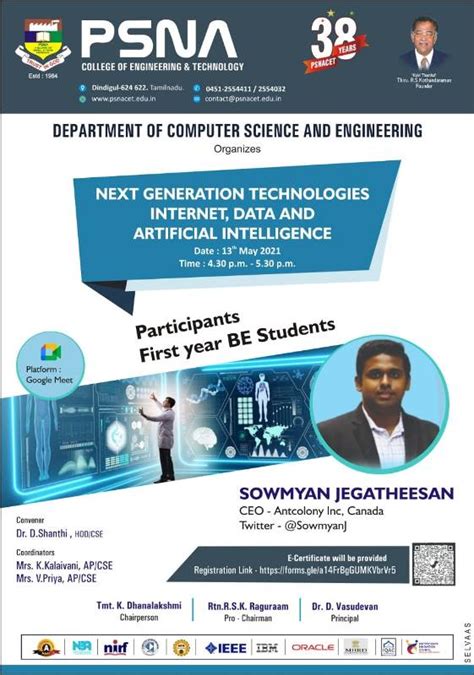 CSE - 2021- WEBINAR SERIES