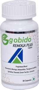 gobido remoga plus Spirulina, Moringa, Flaxseed, Green Tea, Resveratrol ...