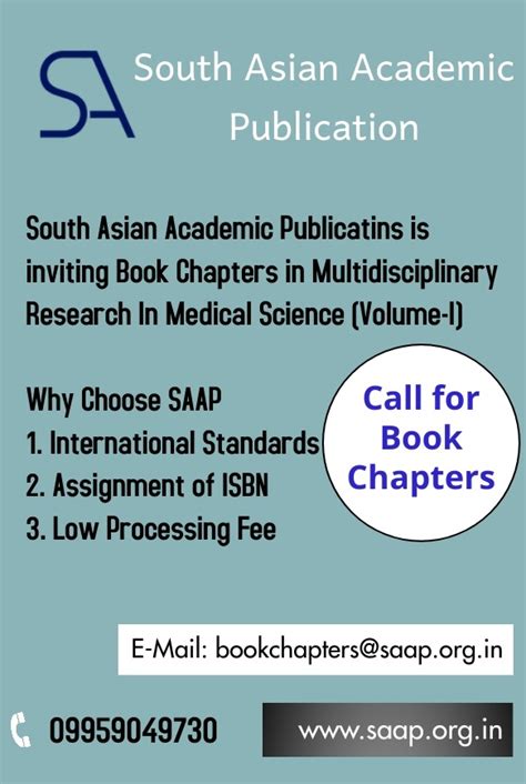 Book Chapter - Multidisciplinary Research In Medical Science (Volume ...