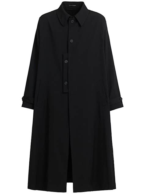 Wool coat - Yohji Yamamoto - Men | Luisaviaroma