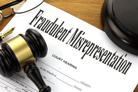 Fraudulent Misrepresentation