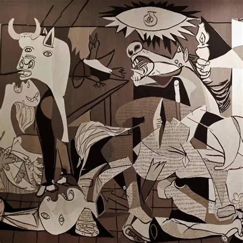 Pablo Picasso Guernica Color