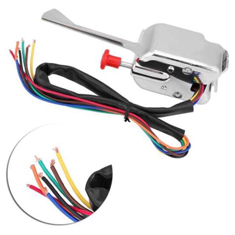 Buy Chrome 12V Universal Rat Hot Rod Turn Signal Switch For FORD GM ...