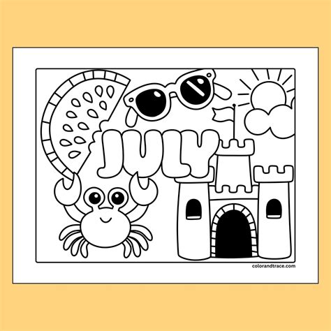 Coloring Pages July Fourth Of July Coloring Pages: Free Printable