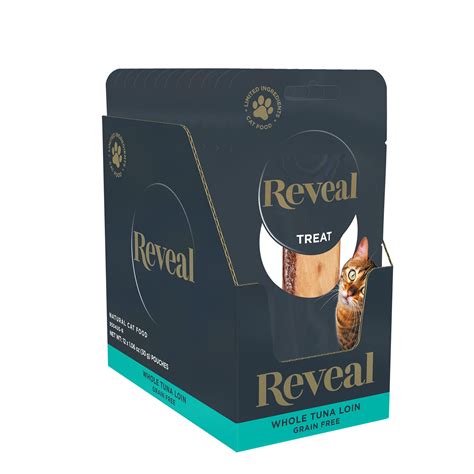 Reveal Pet Food Whole Tuna Loin Cat Treat, Natural Wet Grain Free Food ...