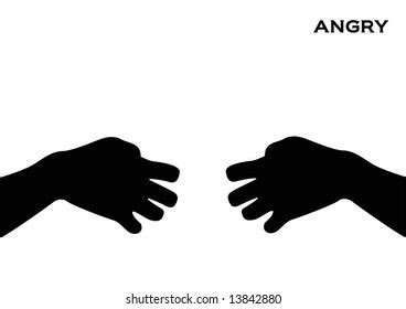 Image result for Sign Language Angry