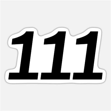 Birthday candle number 111 Royalty Free Vector Image