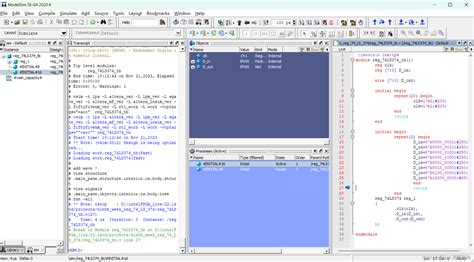 How to Simulate Verilog in ModelSim 的图像结果