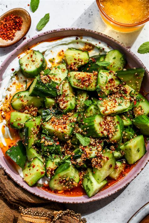 Cucumber Salad Recipes You Haven't Tried (But Totally Should) - Dishing ...